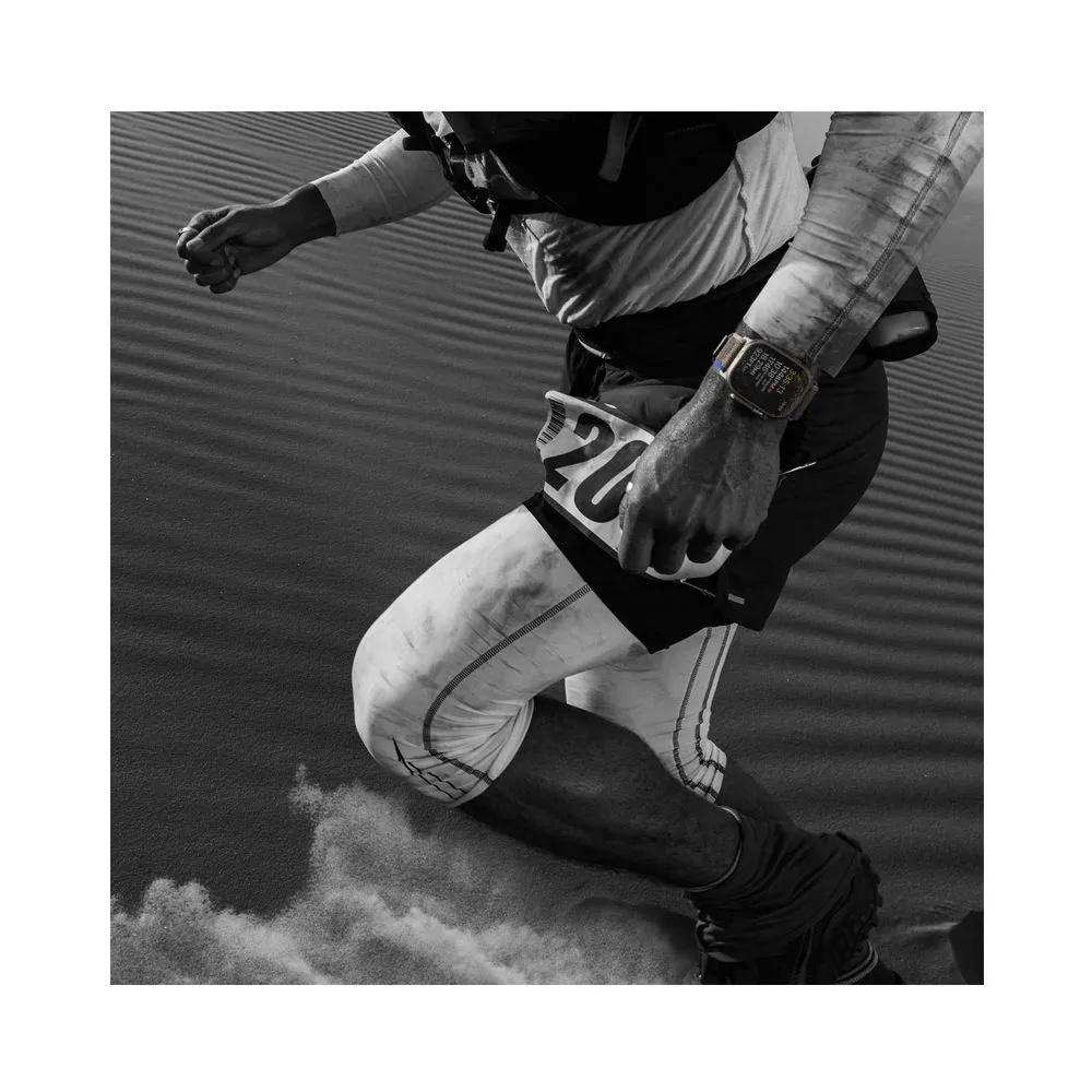 Apple Watch Ultra 49 mm (GPS+Cellular) Titanium Case Orange Alpine Loop (M) (MQEU3/MQFJ3/MQFL3/MQEU3) — изображение 6