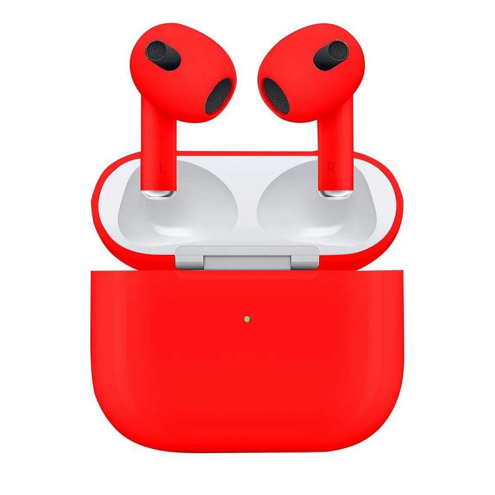 Беспроводная гарнитура Apple AirPods 3 (Matte Red) — изображение 2