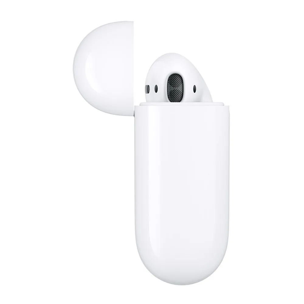 Беспроводная гарнитура Apple AirPods 2 (без беспроводной зарядки чехла) (MV7N2) — изображение 4