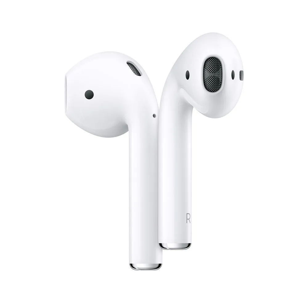 Беспроводная гарнитура Apple AirPods 2 (без беспроводной зарядки чехла) (MV7N2) — изображение 3
