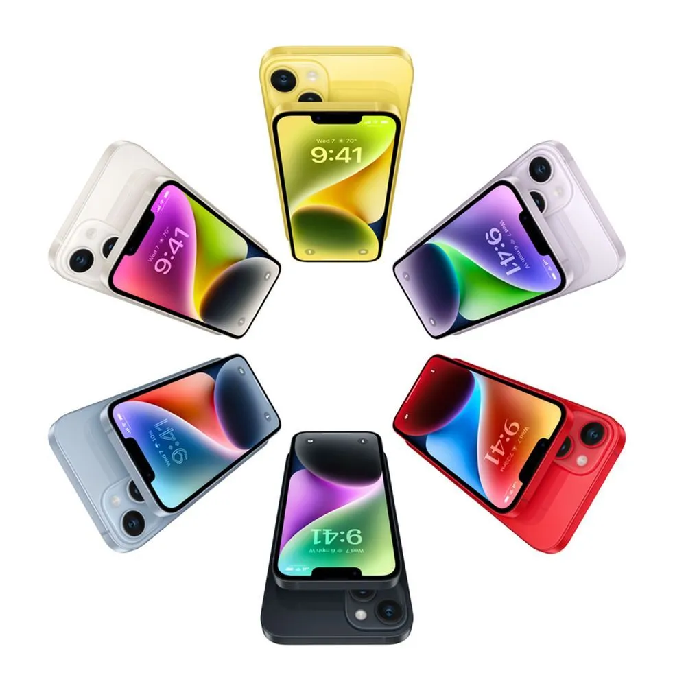 Apple iPhone 14 128Gb (Yellow) — изображение 5