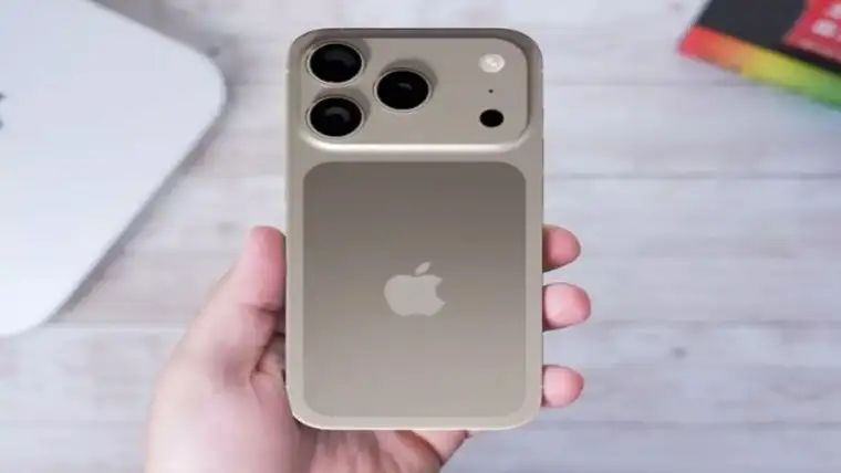 Утечка дизайна Apple iPhone 17 Pro Max